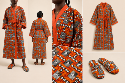 ENSEMBLE KIMONO + CHAUSSONS
